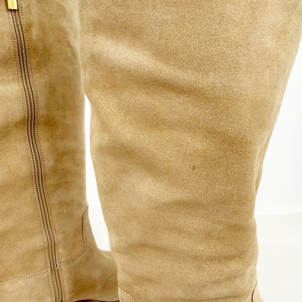 Vince Camuto Womens Pavla 2 Knee High Boots US 7.5 M Wide Calf Beige Suede NIB - Picture 13 of 13